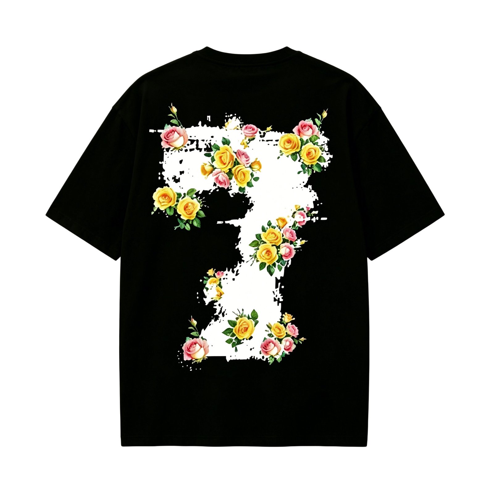 Black Graffiti Panda Tee - Image 6