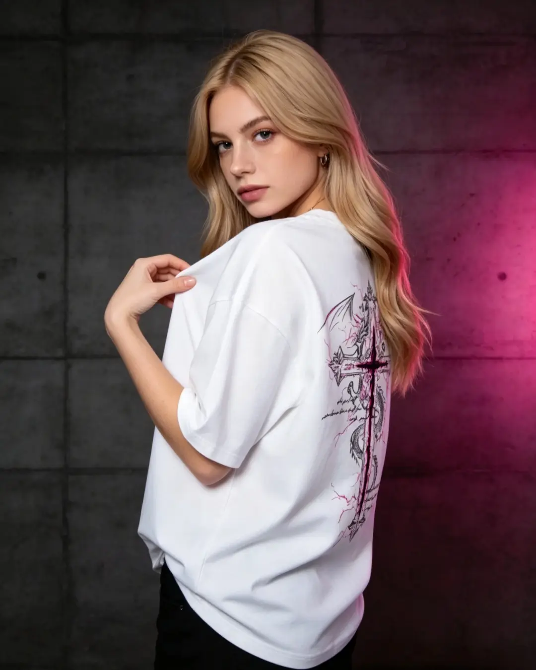 White Dragon Tee - Image 3