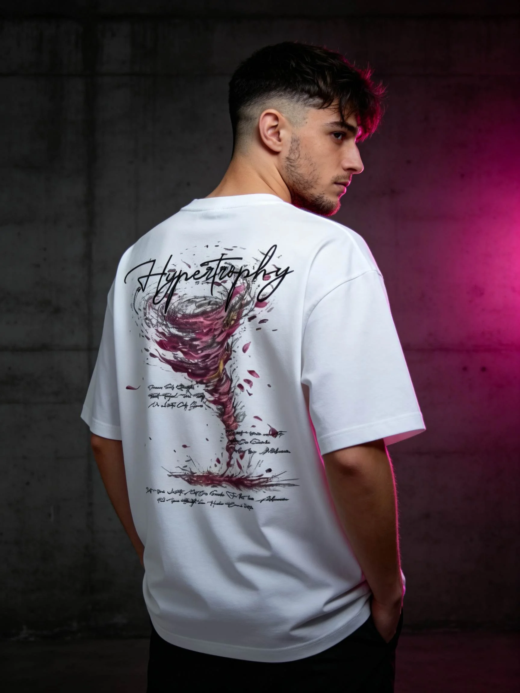 White Hypernova Tee