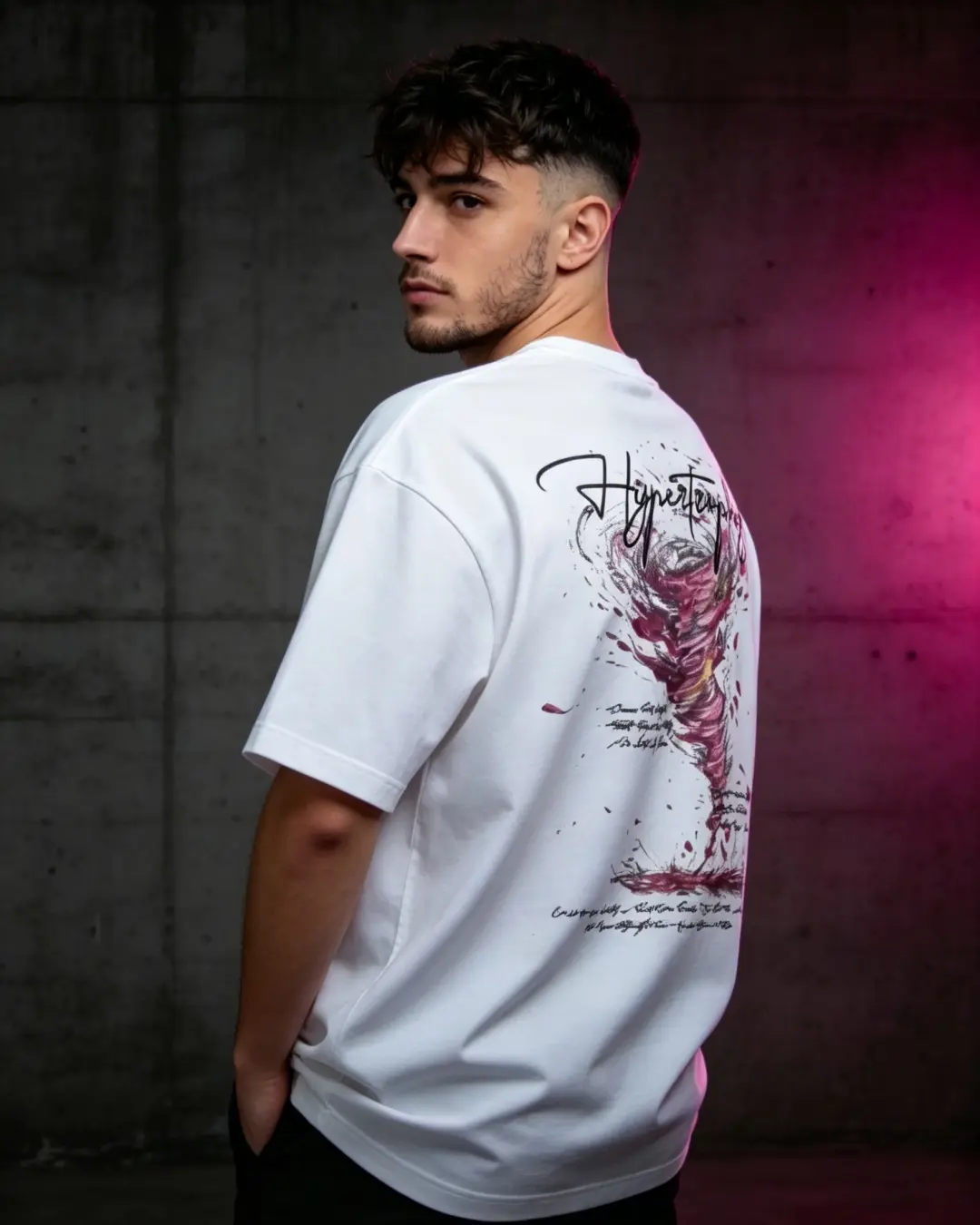 White Hypernova Tee - Image 2