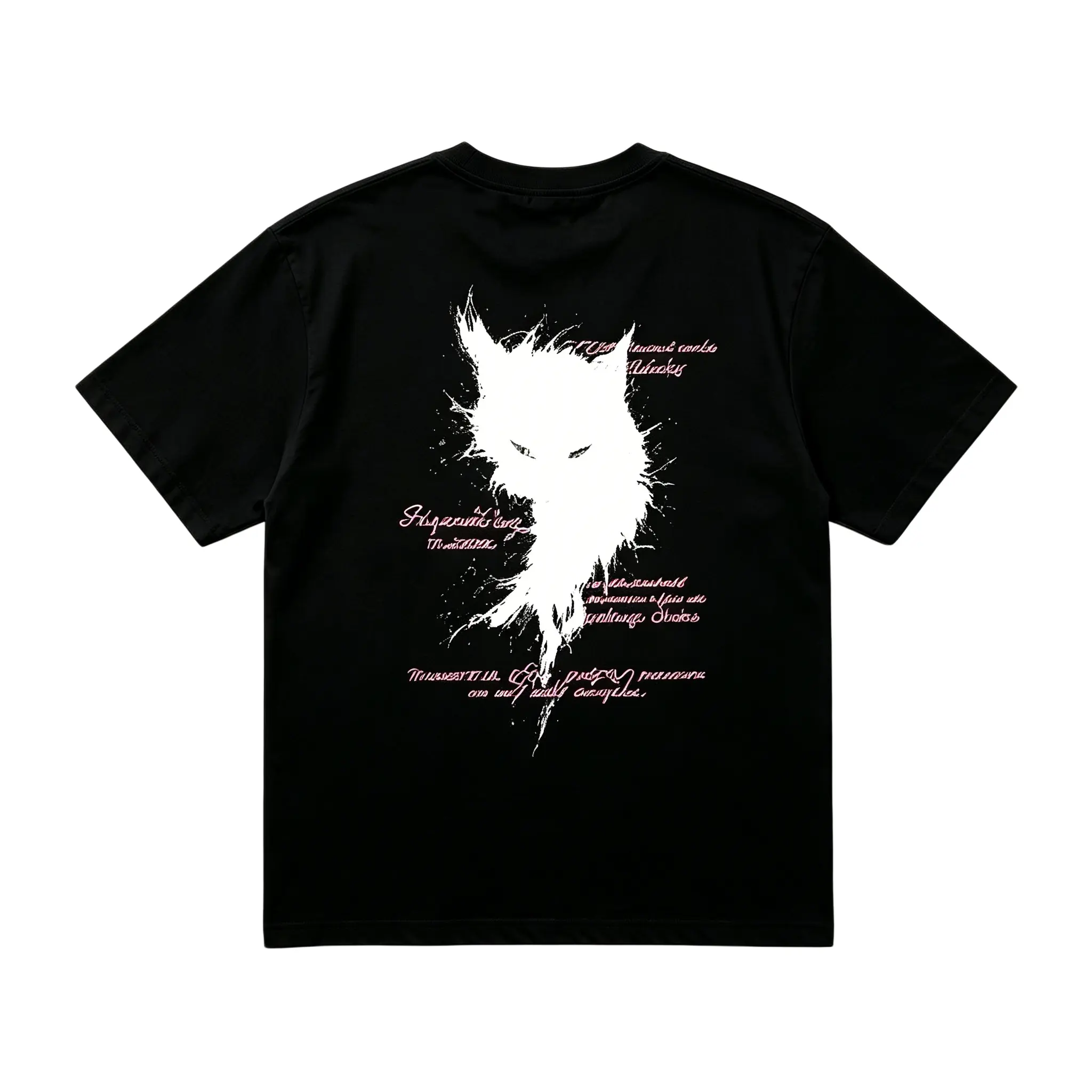 White Shadow Cat Tee - Image 3