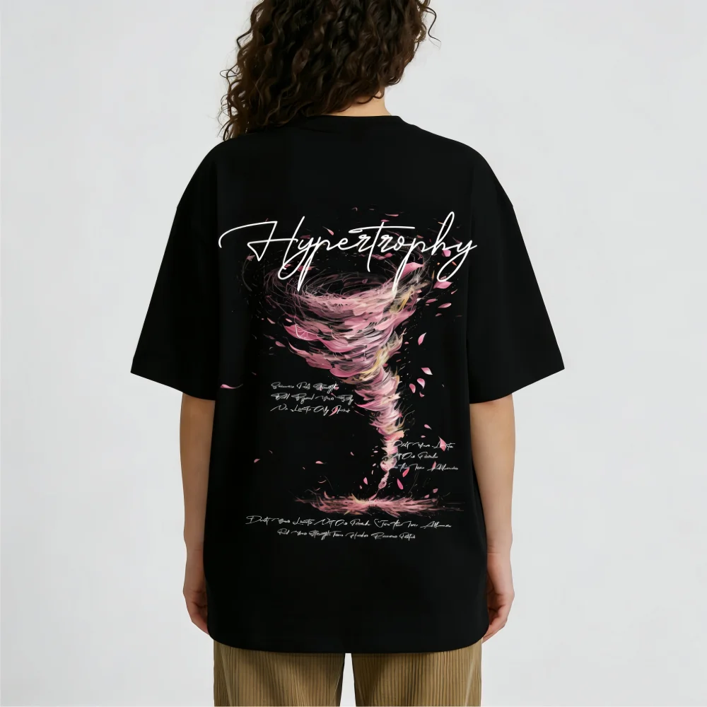 Panda Flair Hypernova Splatter Graffiti Oversized White Tee Y2K Streetwear for Gen Z - Image 9