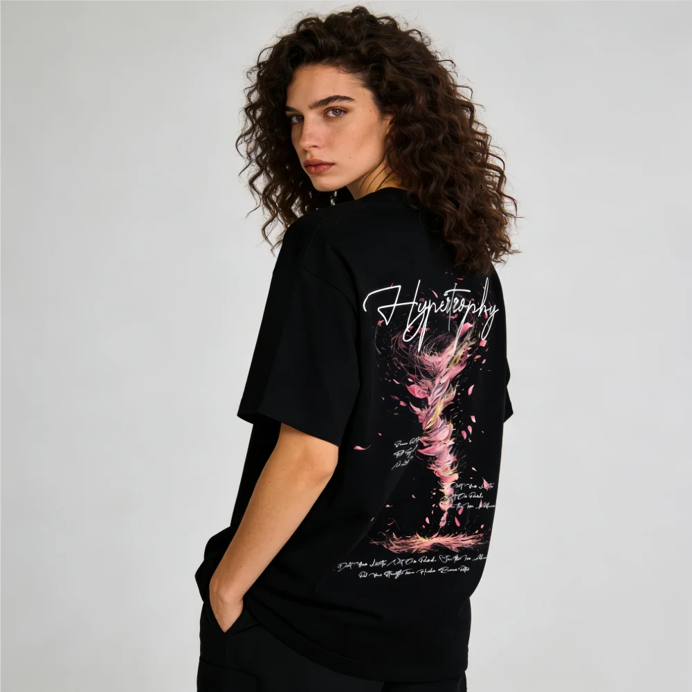 Panda Flair Hypernova Splatter Graffiti Oversized White Tee Y2K Streetwear for Gen Z - Image 8