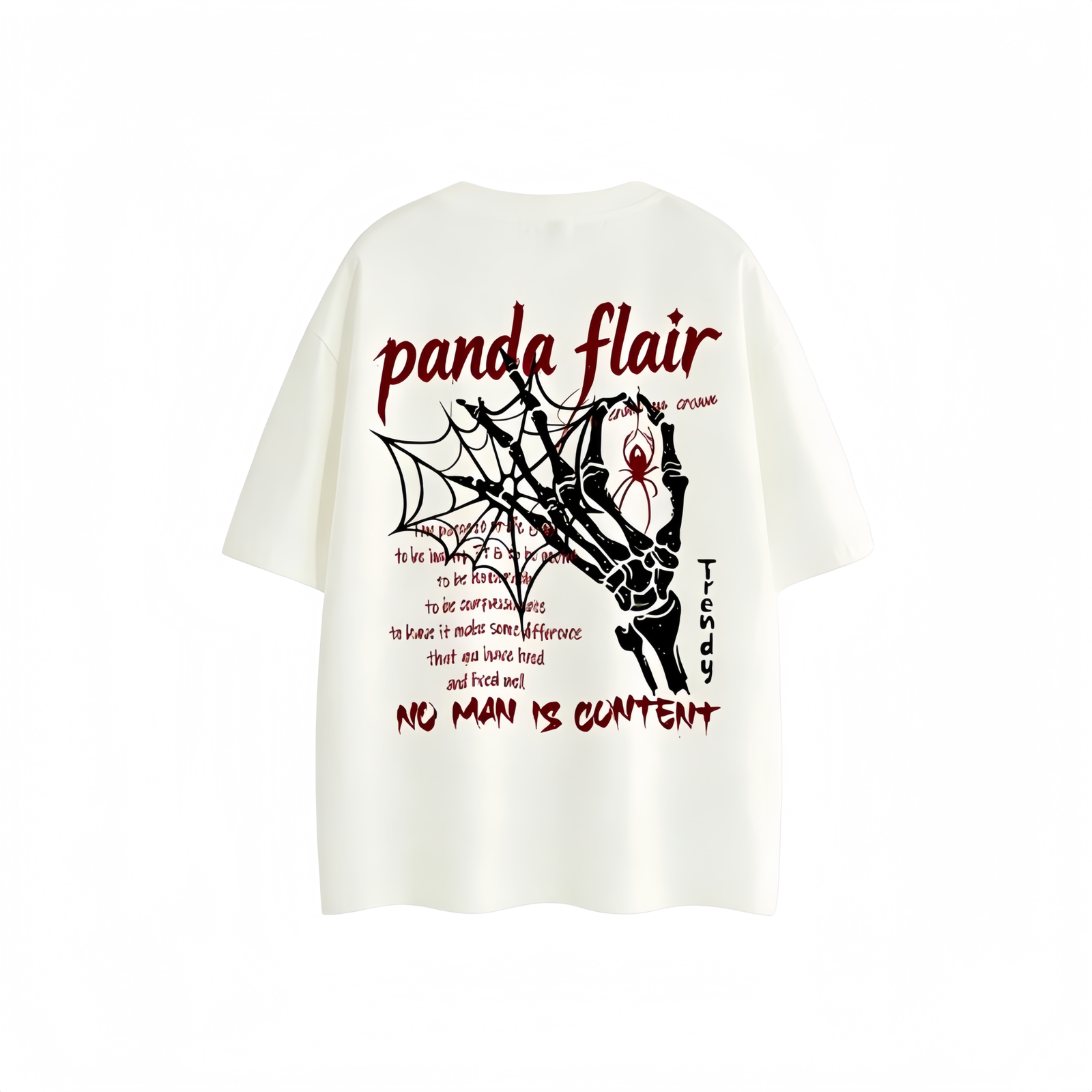 Black Graffiti Panda Tee - Image 7