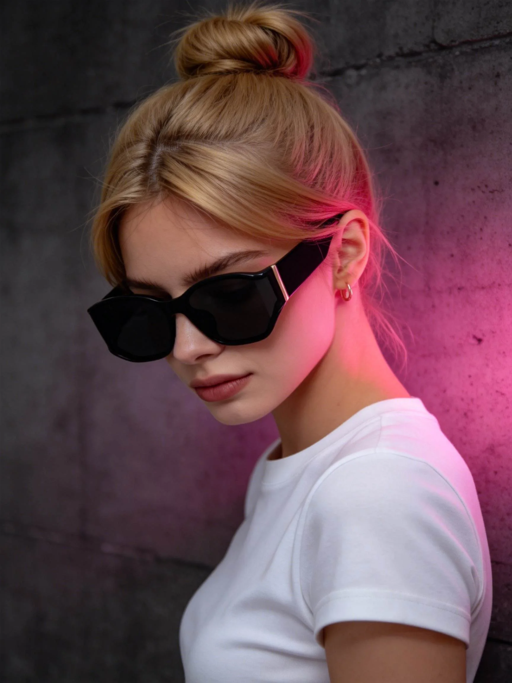 Tortoiseshell Gold Cat-Eye Sunglasses