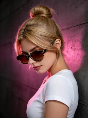 Brown Gradient Sunglasses