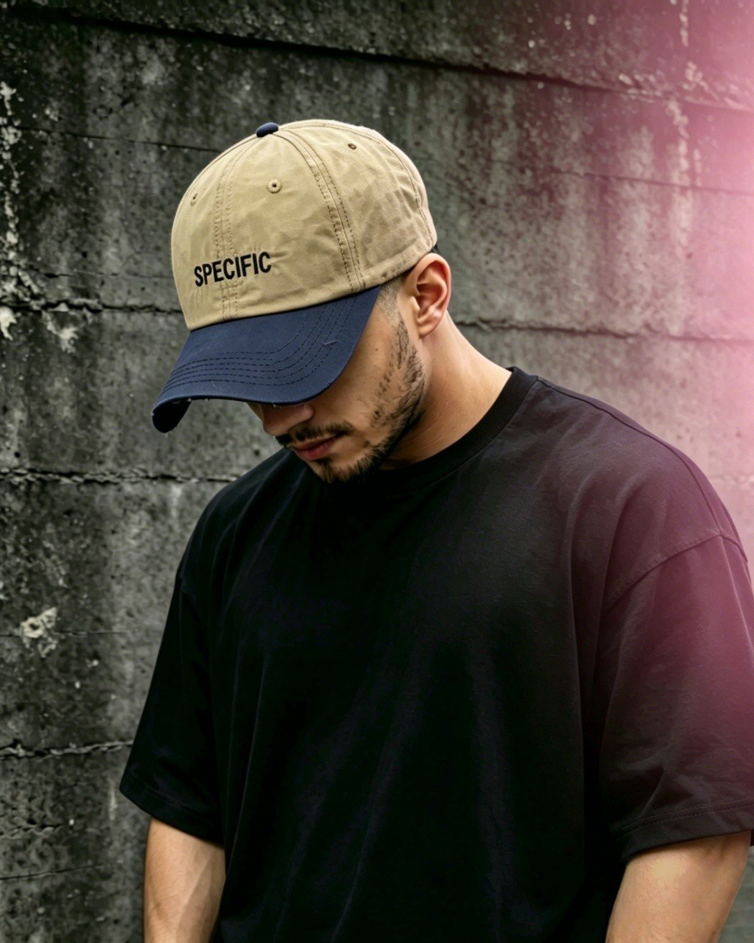 Specific Two-Tone Cap