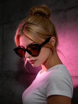 Black Frame Brown Lens Sunglasses
