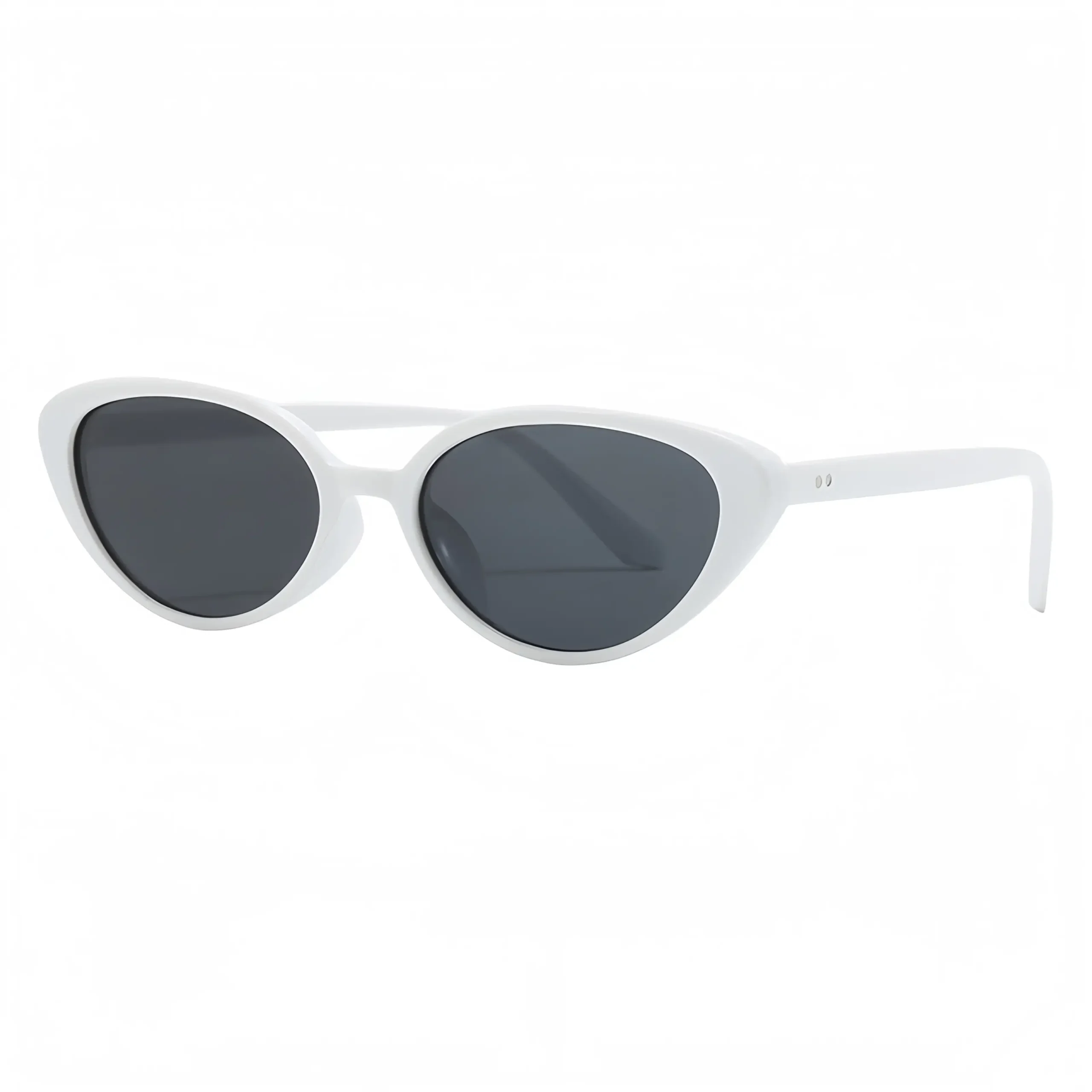 Black Cat-Eye Sunglasses - Image 6