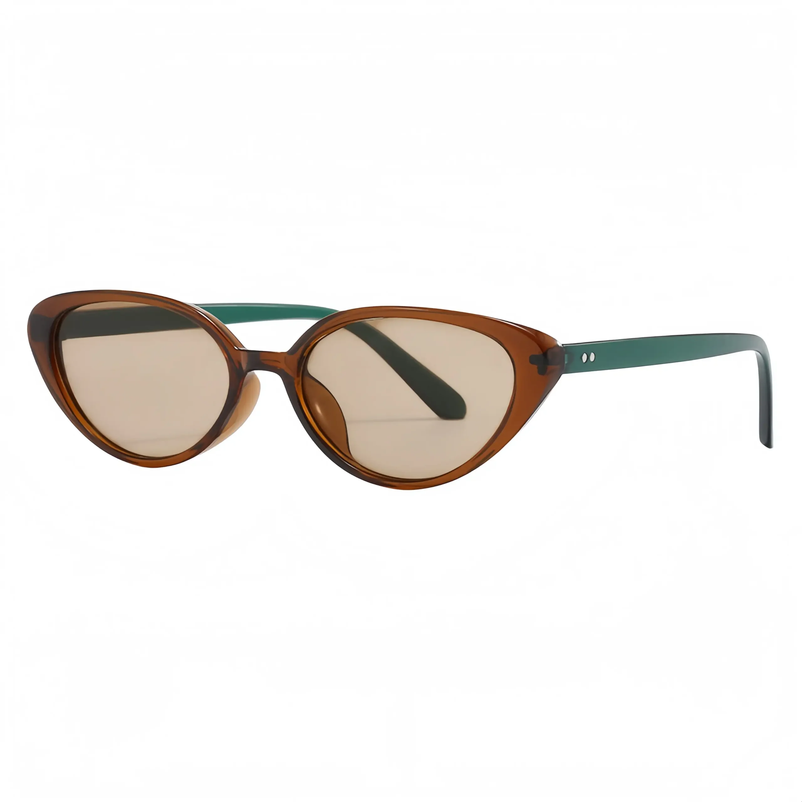 Black Cat-Eye Sunglasses - Image 7