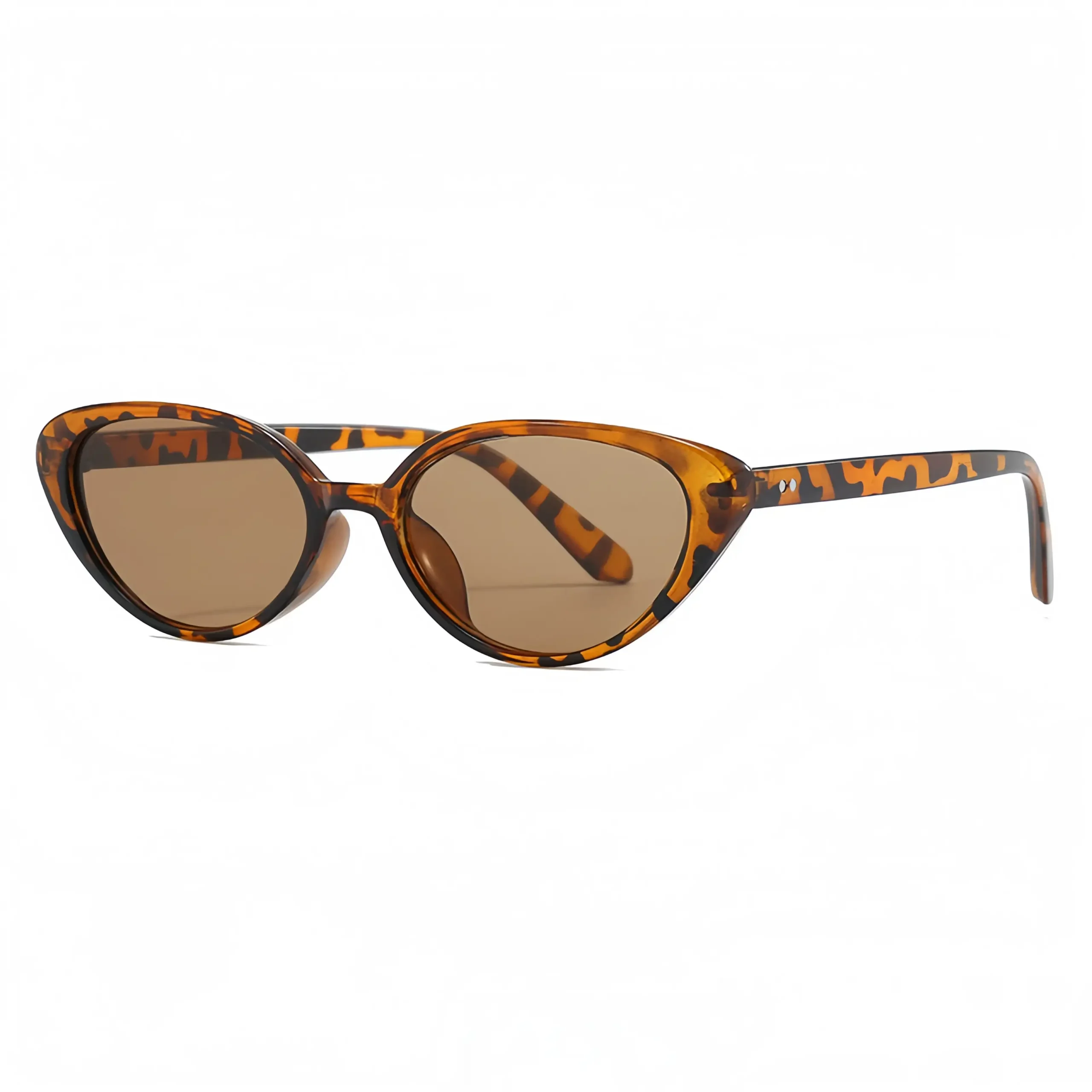 Black Cat-Eye Sunglasses - Image 12