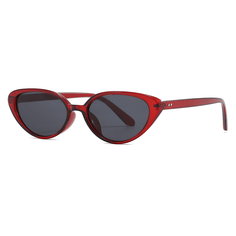 Black Cat-Eye Sunglasses - Image 8