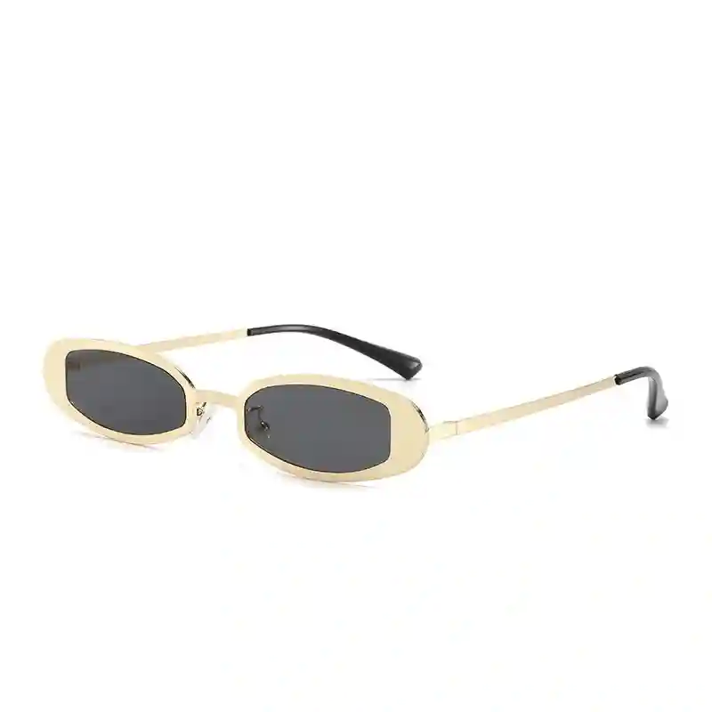 Small Frame Oval Sunglasses - Image 6