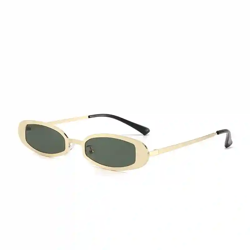 Small Frame Oval Sunglasses - Image 7