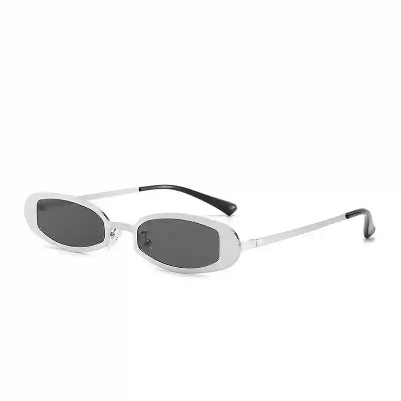 Small Frame Oval Sunglasses - Image 8