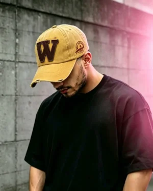 Vintage W Letter Baseball Cap