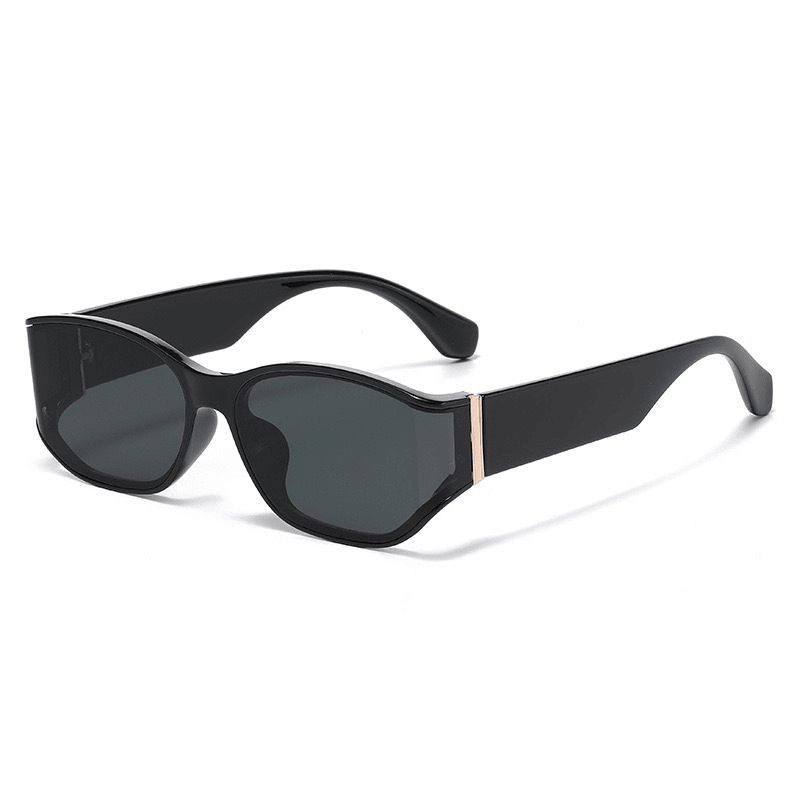 Tortoiseshell Gold Cat-Eye Sunglasses - Image 9