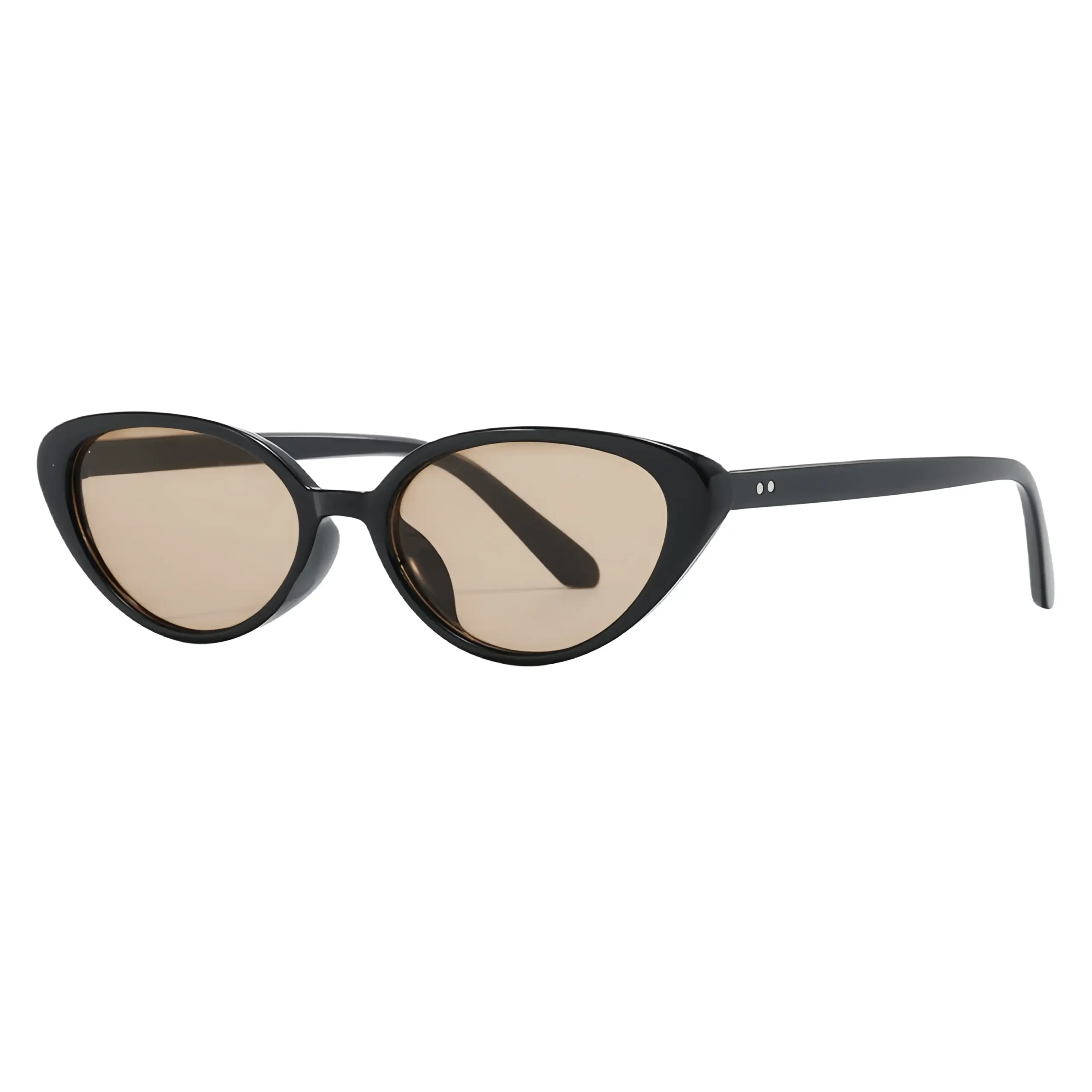 Black Cat-Eye Sunglasses - Image 10