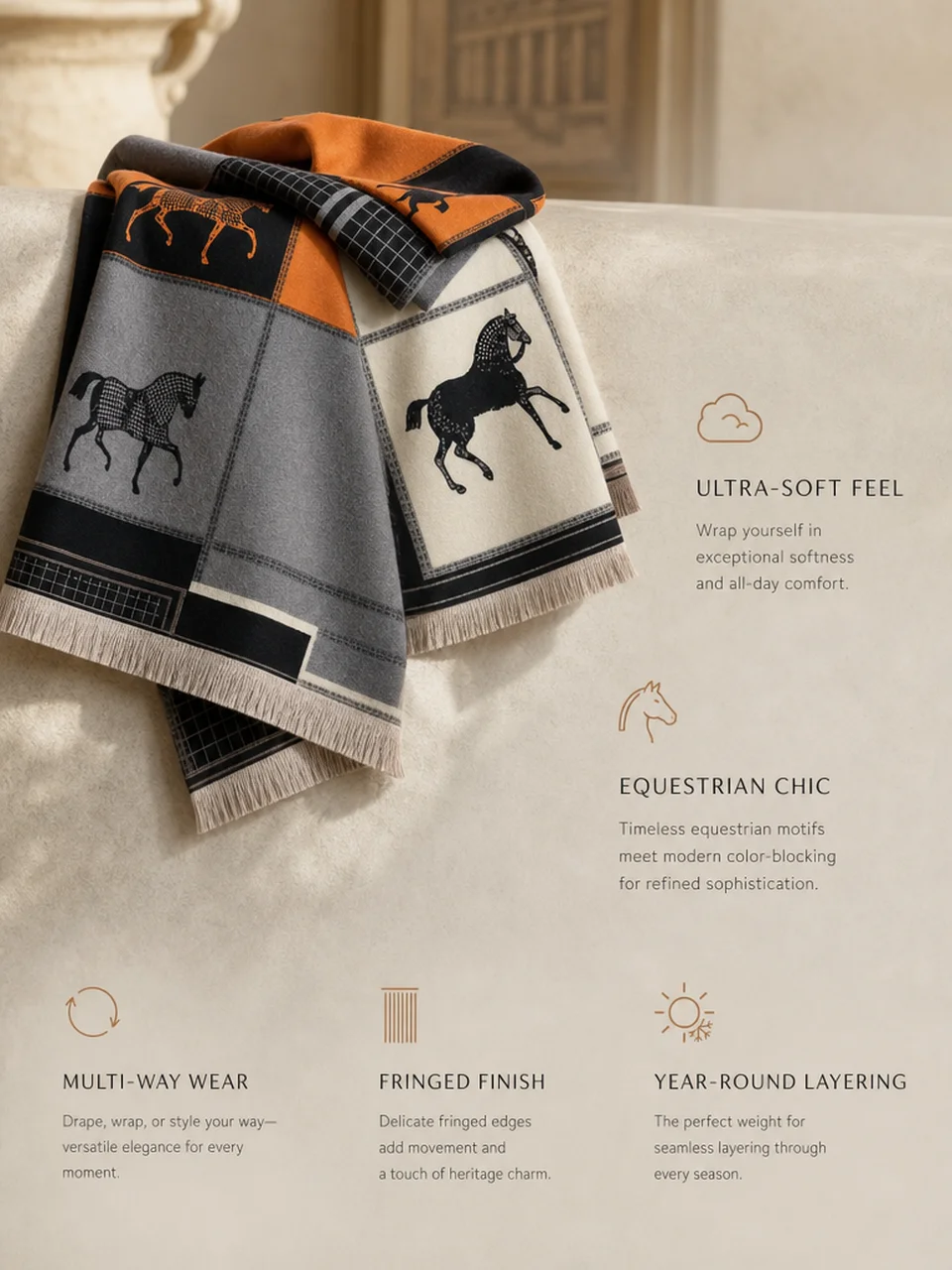 Reversible Equestrian Scarf - 5 Key Benefits