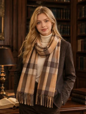 British Plaid Scarf - 10color