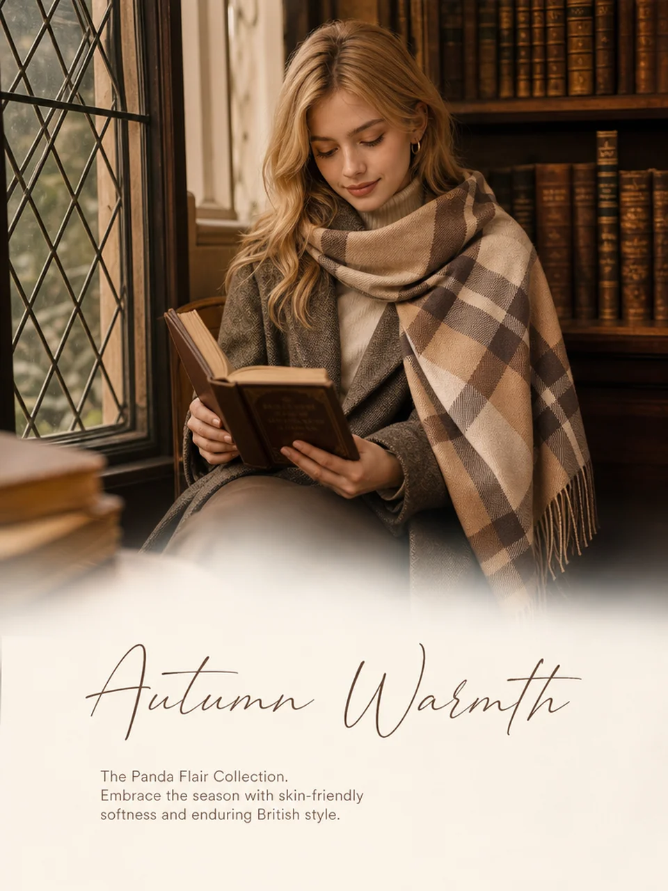 British Plaid Scarf - 10color - Image 6