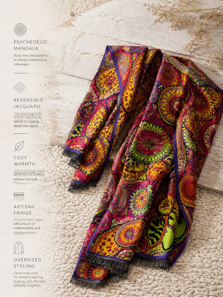Bohemian Paisley Scarf - 5 Key Benefits
