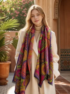 Bohemian Paisley Scarf - 6color