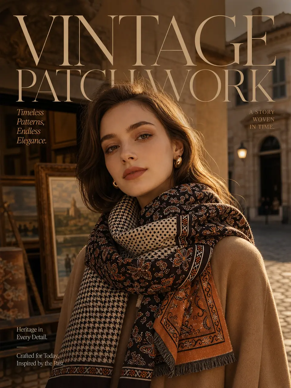 Vintage Patchwork Scarf - Value Showcase