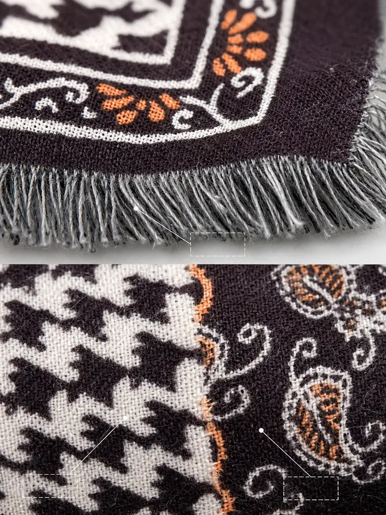 Vintage Patchwork Scarf - Craftsmanship