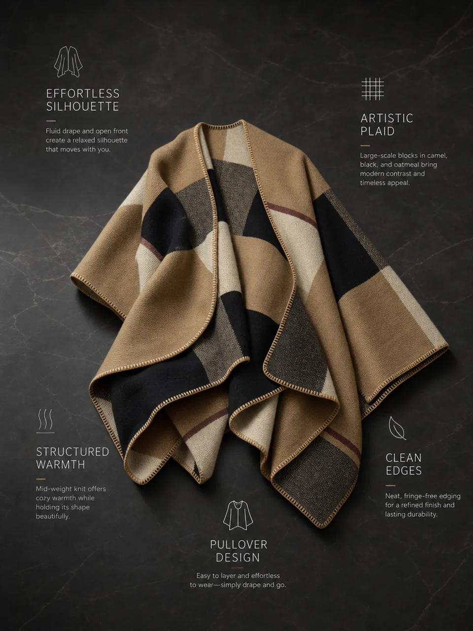 British Plaid Poncho - 5 Key Benefits
