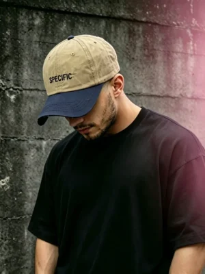Specific Contrast Brim Cap