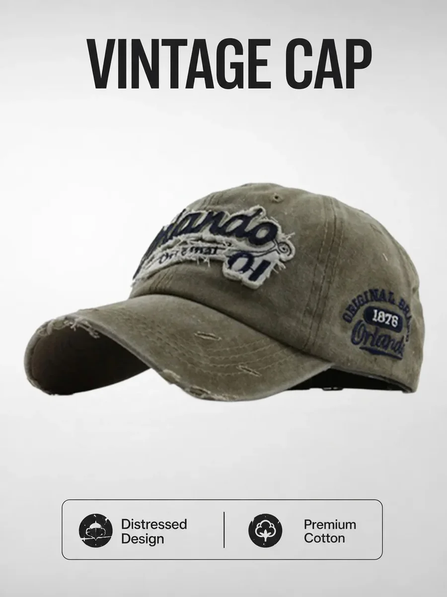 Orlando '01 Washed Cap - Image 6