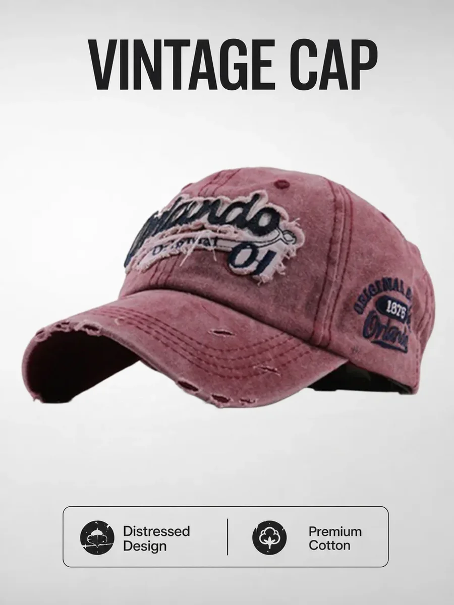 Orlando '01 Washed Cap - Image 4