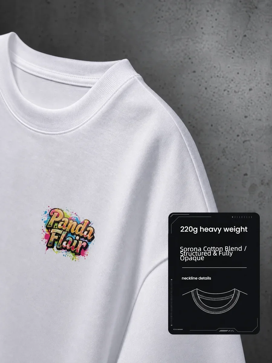 Dark Cat Silhouette Oversized Tee - Image 8