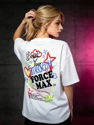 Force Max Graffiti Oversized Tee
