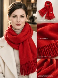 Fringe Tassel Scarf - 11color