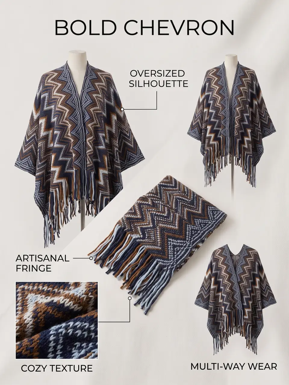 Bold Chevron Zigzag Pattern