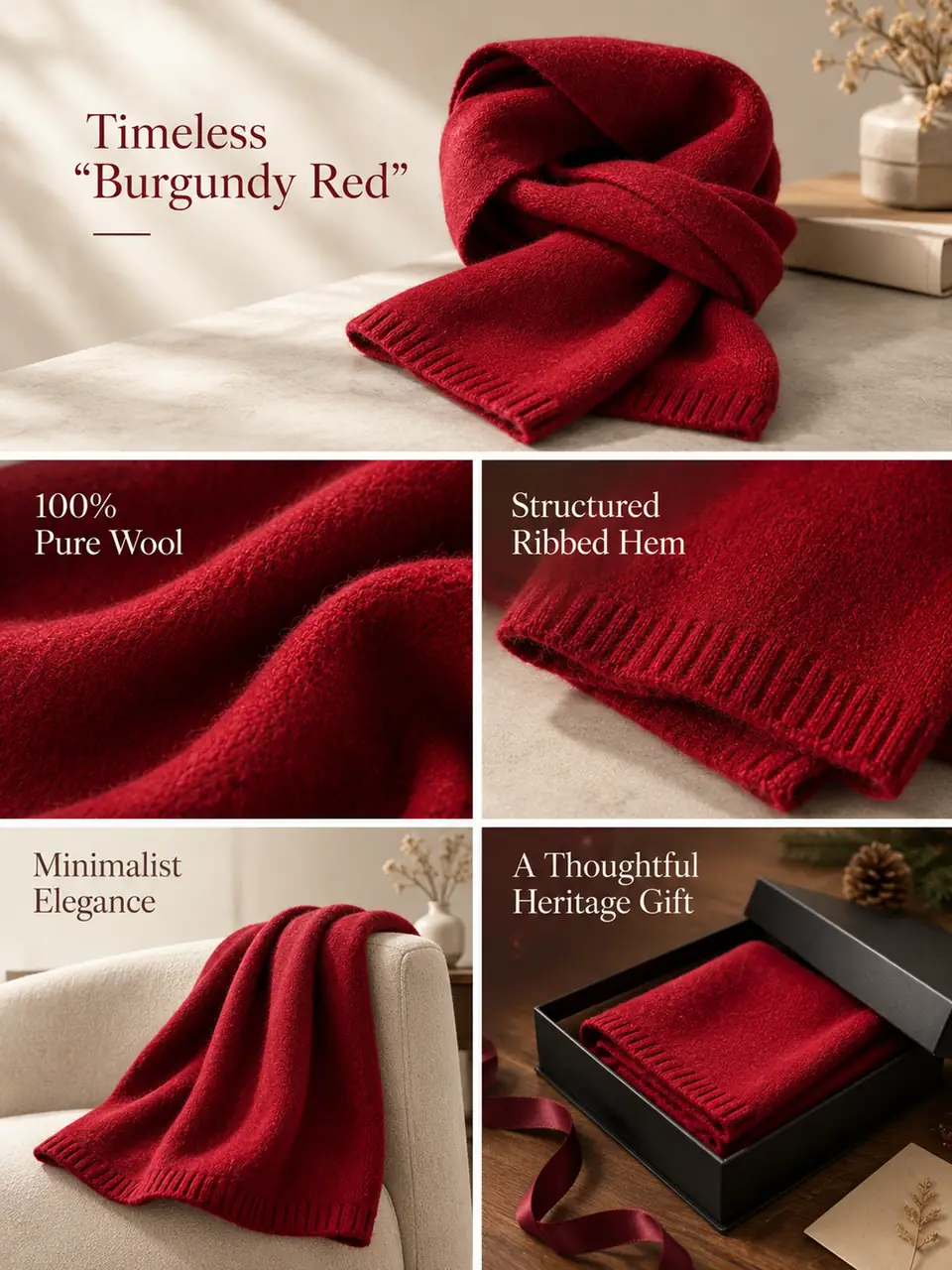 100% Pure Wool Knit